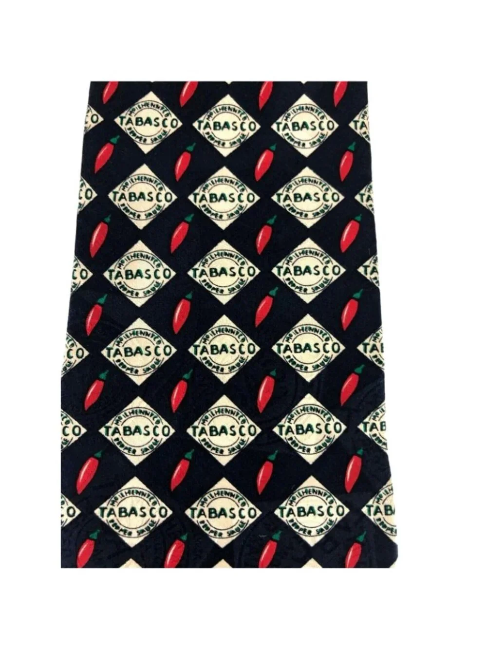 Tabasco Multicolor 100% Silk Mens Tie Necktie Chili Pepper
